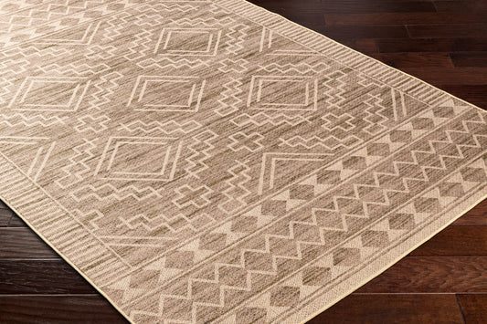 Ez Jute EZT-2312 5' x 8' Machine Woven Washable Recyled Area Rug