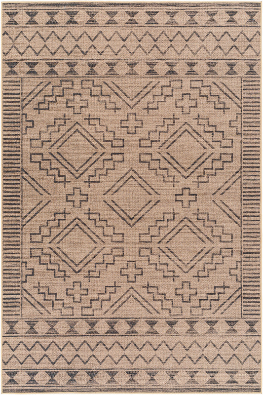 Ez Jute EZT-2313 2' x 3' Machine Woven Washable Recyled Accent Rug