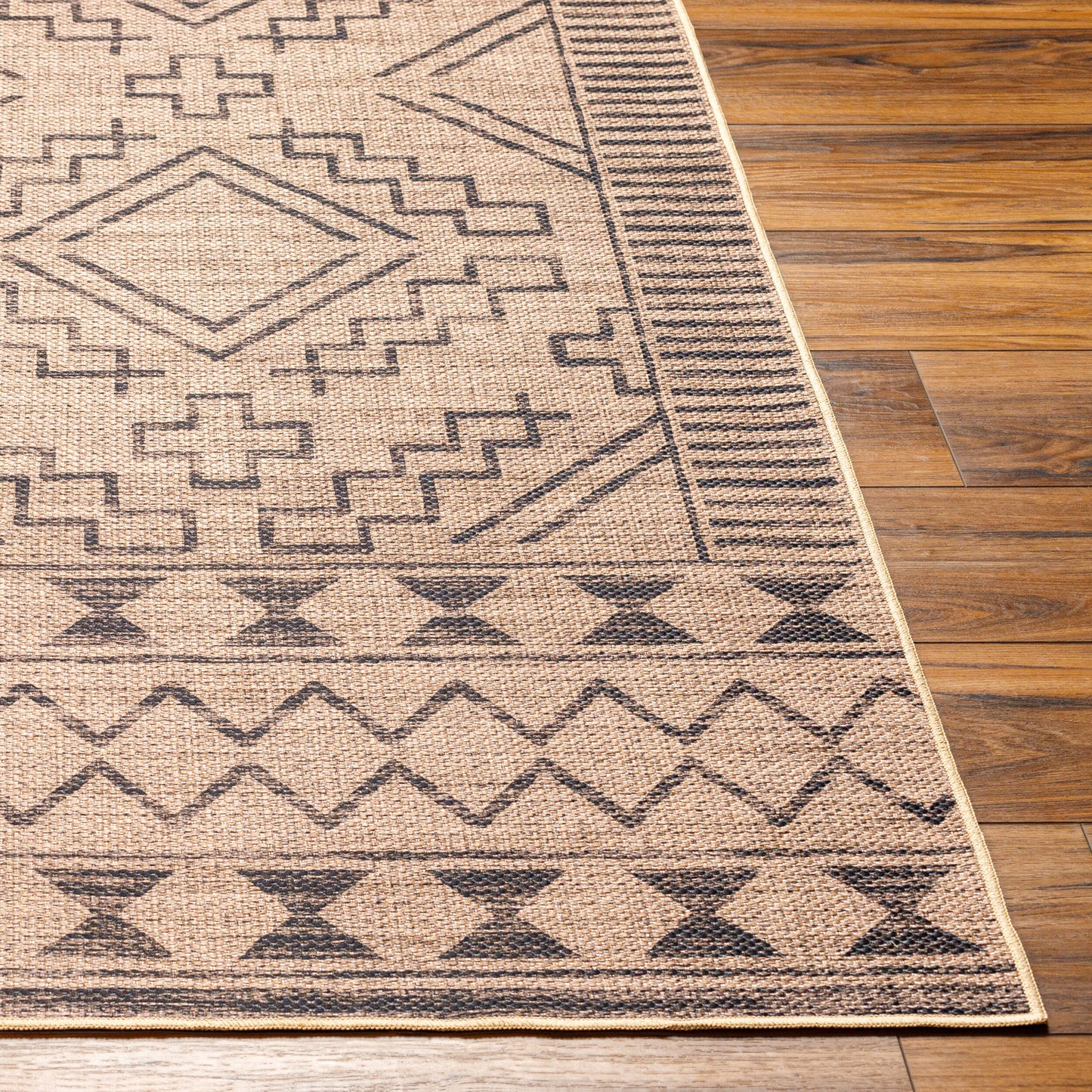 Ez Jute EZT-2313 5' x 8' Machine Woven Washable Recyled Area Rug