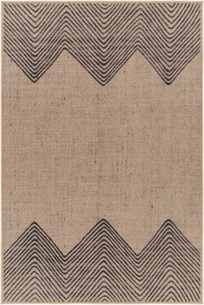 Ez Jute EZT-2314 5' x 8' Machine Woven Washable Recyled Area Rug