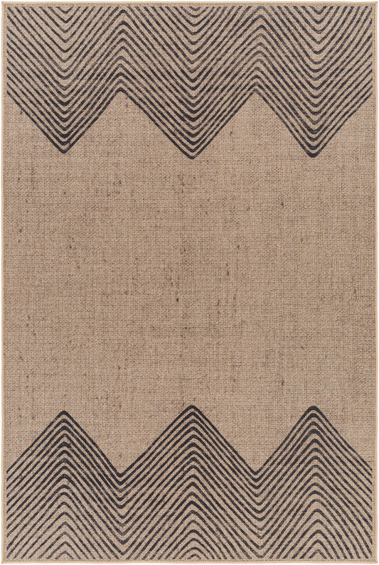 Ez Jute EZT-2314 5' x 8' Machine Woven Washable Recyled Area Rug