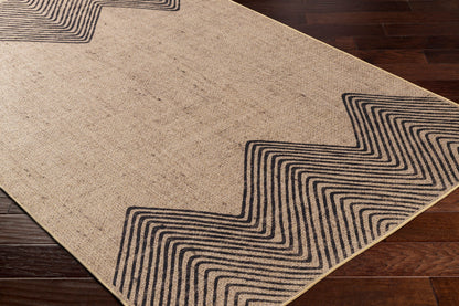 Ez Jute EZT-2314 5' x 8' Machine Woven Washable Recyled Area Rug