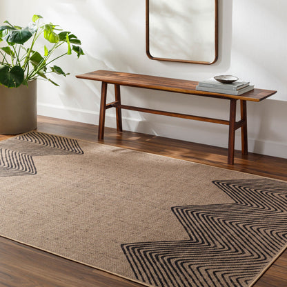 Ez Jute EZT-2314 5' x 8' Machine Woven Washable Recyled Area Rug