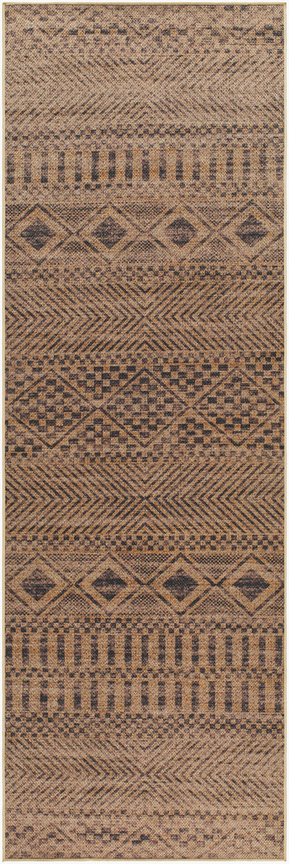 Ez Jute EZT-2315 8ft Runner Machine Woven Washable Recyled Runner Rug