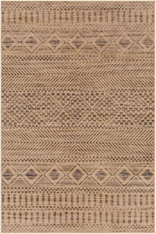 Ez Jute EZT-2315 2' x 3' Machine Woven Washable Recyled Accent Rug