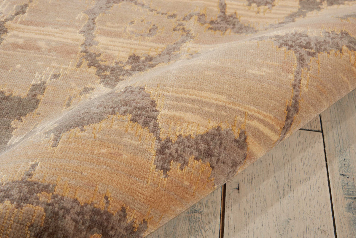 Silken Allure SLK10 Beige Loomed Rug
