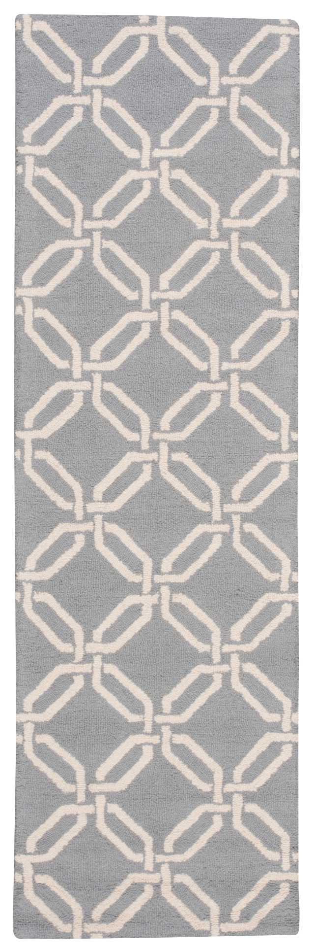 Linear LIN08 Light Blue Hooked Rug