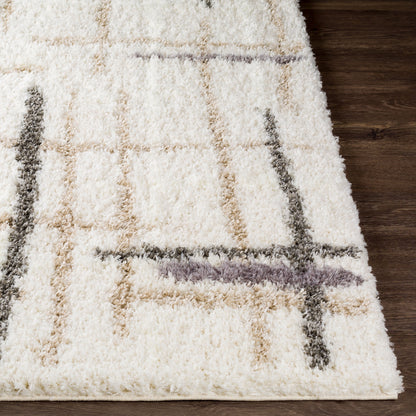 Fanfare FAF-1001 5' x 7' Machine Woven Area Rug