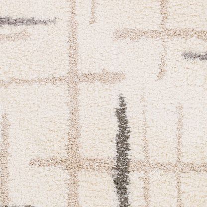 Fanfare FAF-1001 5' x 7' Machine Woven Area Rug