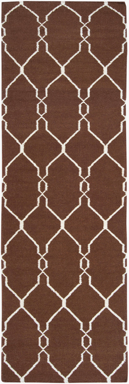Fallon FAL-1000 8ft Runner Handmade Wool Runner Rug
