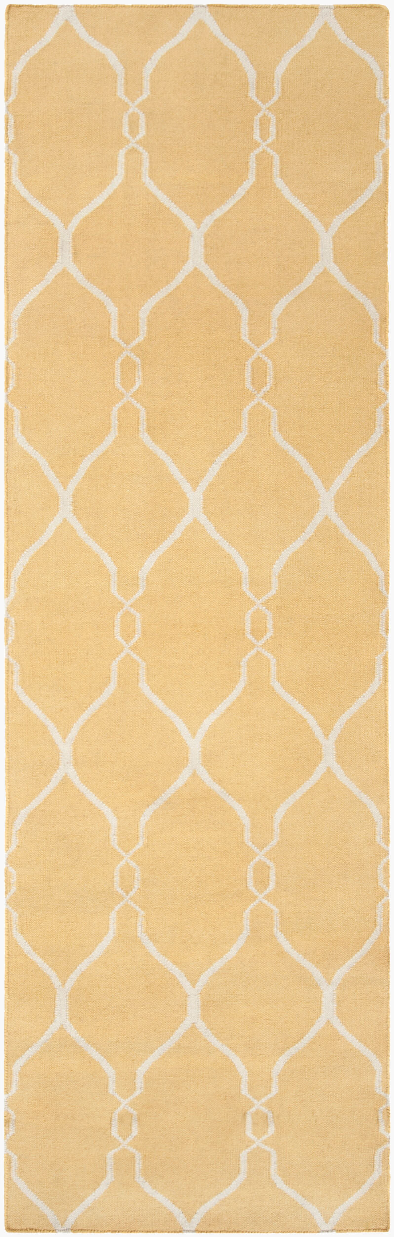 Alfombra de lana hecha a mano Fallon FAL-1001 de 2,4 m