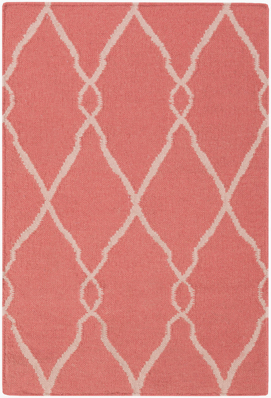 Alfombra decorativa de lana hecha a mano Fallon FAL-1002 de 3' x 5'