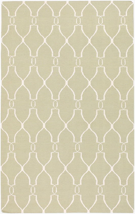 Alfombra decorativa de lana hecha a mano Fallon FAL-1004 de 3' x 5'