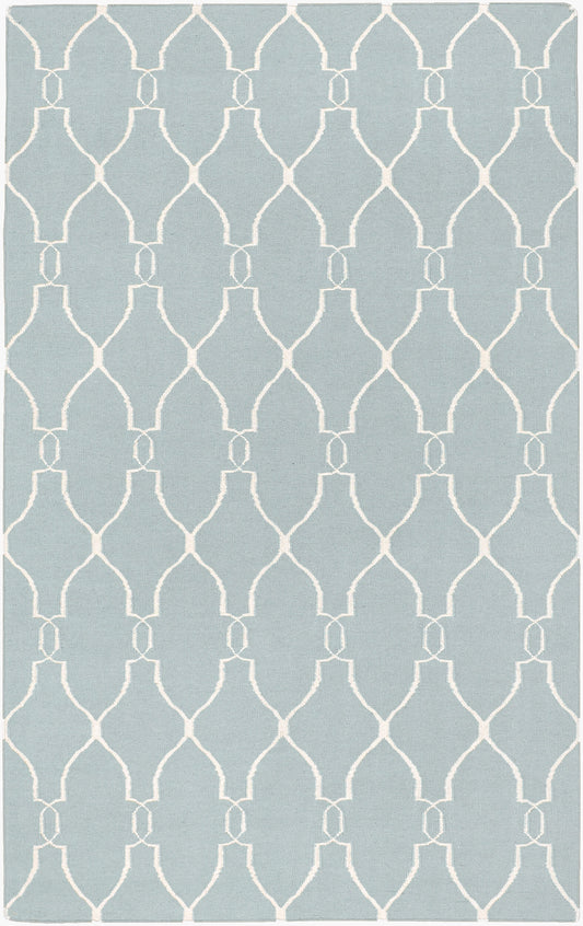 Alfombra decorativa de lana hecha a mano Fallon FAL-1005 de 3' x 5'