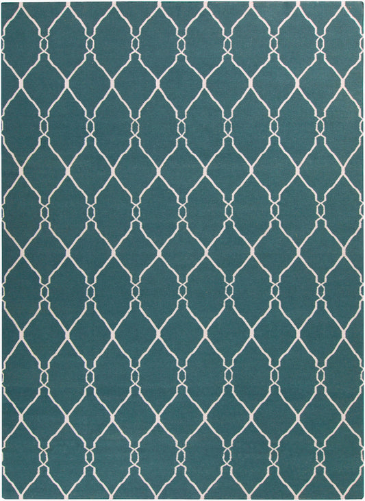 Alfombra de lana hecha a mano Fallon FAL-1007 de 8' x 11'