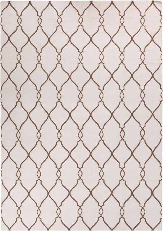 Alfombra de lana hecha a mano Fallon FAL-1009 de 8' x 11'