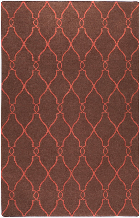 Alfombra decorativa de lana hecha a mano Fallon FAL-1010 de 3' x 5'