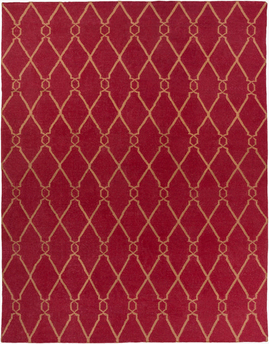 Alfombra de lana hecha a mano Fallon FAL-1013 de 8' x 11'