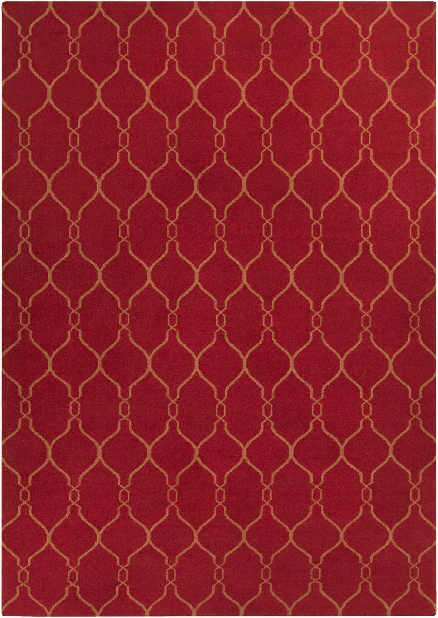 Alfombra de lana hecha a mano Fallon FAL-1013 de 2,7 x 3,6 m