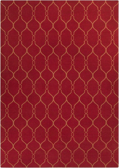 Alfombra de lana hecha a mano Fallon FAL-1013 de 2,7 x 3,6 m