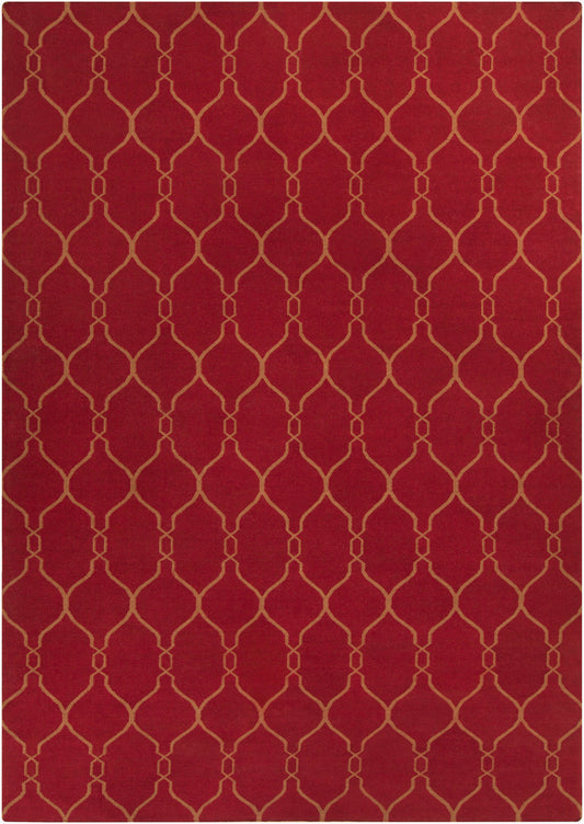 Alfombra de lana hecha a mano Fallon FAL-1013 de 2,7 x 3,6 m