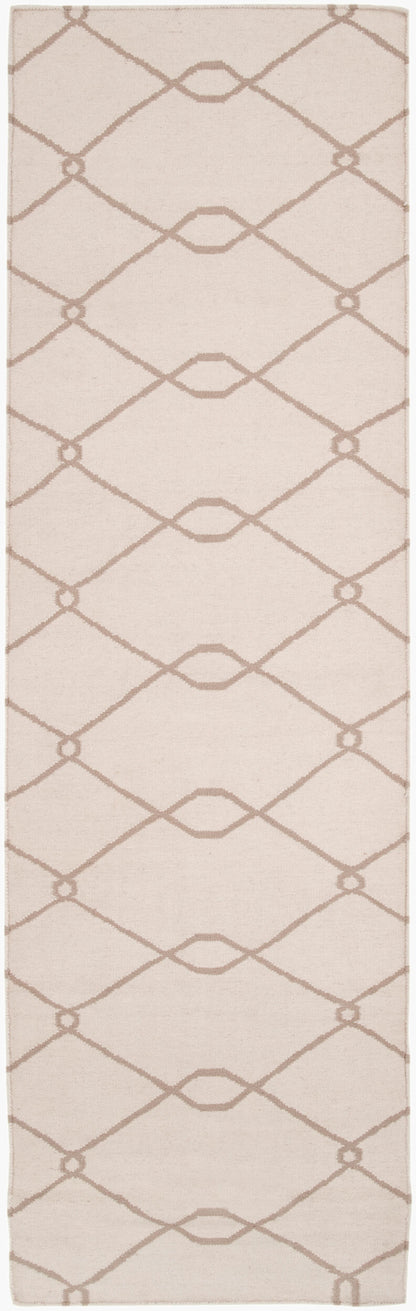 Fallon FAL-1015 8ft Runner Handmade Wool Runner Rug