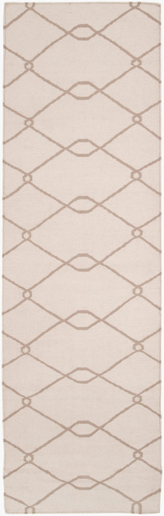 Fallon FAL-1015 8ft Runner Handmade Wool Runner Rug