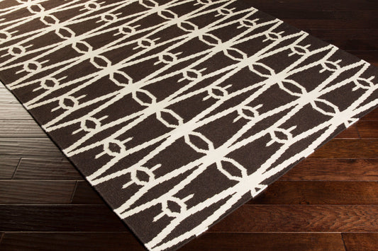 Fallon FAL-1028 3' x 5' Handmade Wool Accent Rug