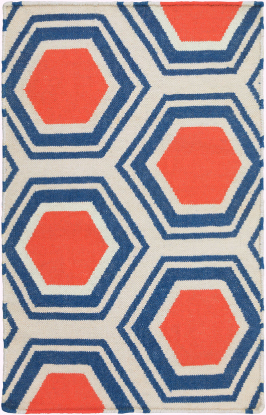 Fallon FAL-1035 2' x 3' Handmade Wool Accent Rug