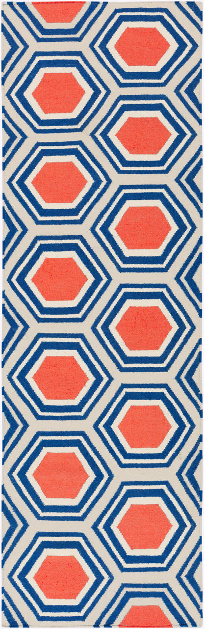 Fallon FAL-1035 8ft Runner Handmade Wool Runner Rug