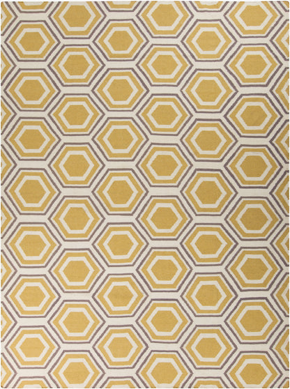 Alfombra de lana hecha a mano Fallon FAL-1036 de 8' x 11'
