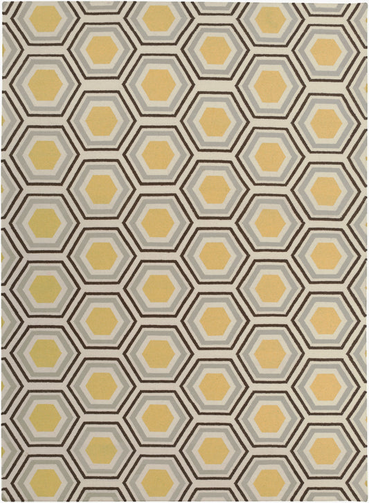 Alfombra de lana hecha a mano Fallon FAL-1037 de 8' x 11'