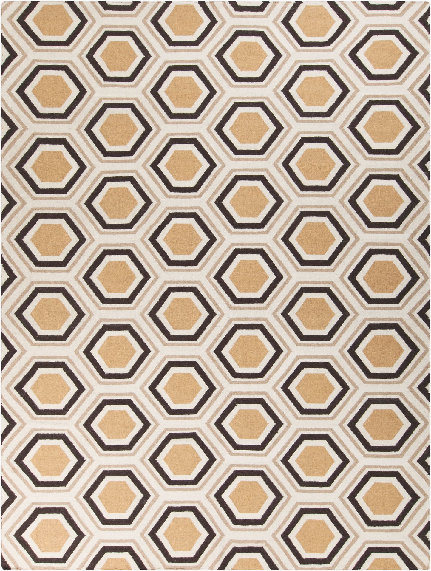 Alfombra de lana hecha a mano Fallon FAL-1039 de 8' x 11'