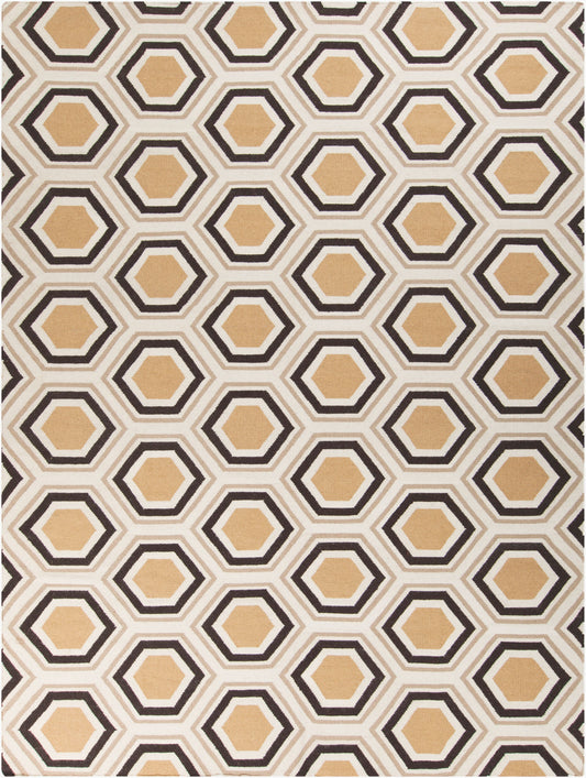 Alfombra de lana hecha a mano Fallon FAL-1039 de 8' x 11'
