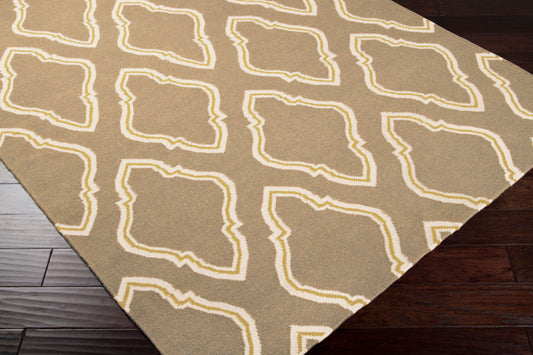 Alfombra de lana hecha a mano Fallon FAL-1043 de 8 pies
