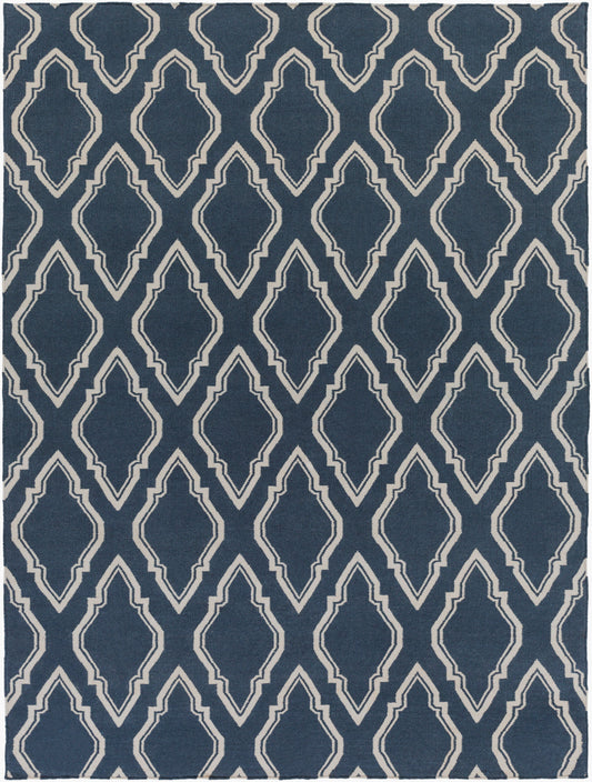 Alfombra de lana hecha a mano Fallon FAL-1050 de 8' x 11'