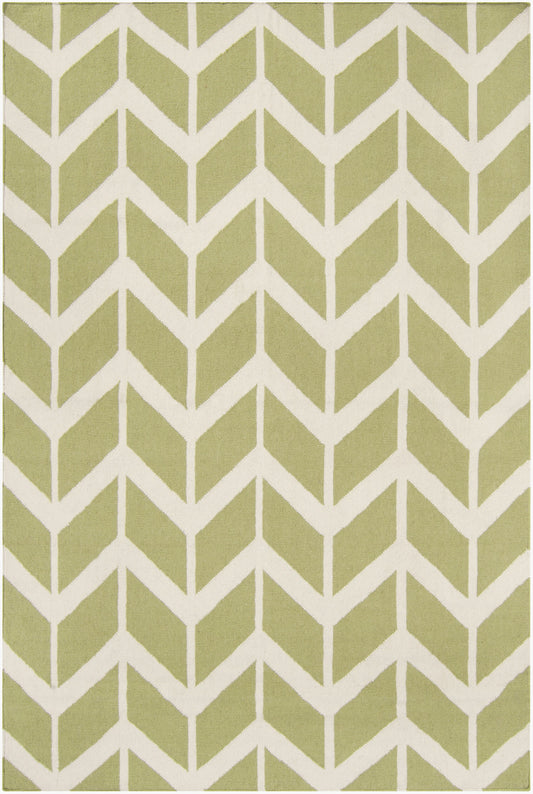 Alfombra decorativa de lana hecha a mano Fallon FAL-1052 de 3' x 5'