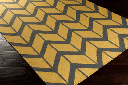 Alfombra de lana hecha a mano Fallon FAL-1088 de 8 pies