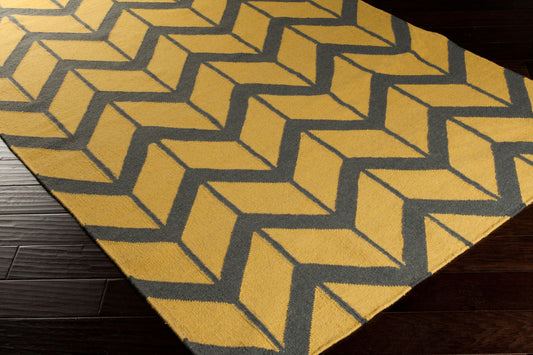 Alfombra de lana hecha a mano Fallon FAL-1088 de 8 pies