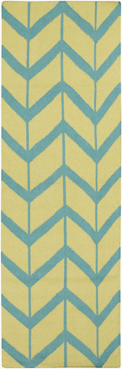 Fallon FAL-1091 8ft Runner Handmade Wool Runner Rug