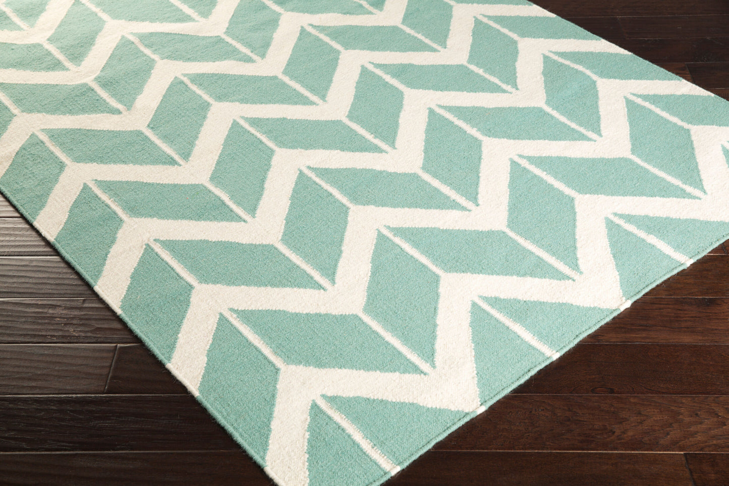 Alfombra decorativa de lana hecha a mano Fallon FAL-1094 de 3' x 5'