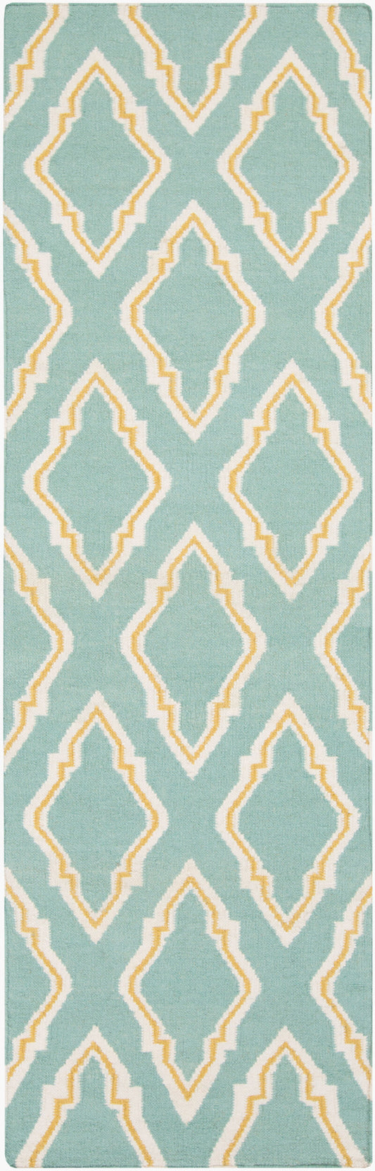 Fallon FAL-1097 8ft Runner Handmade Wool Runner Rug