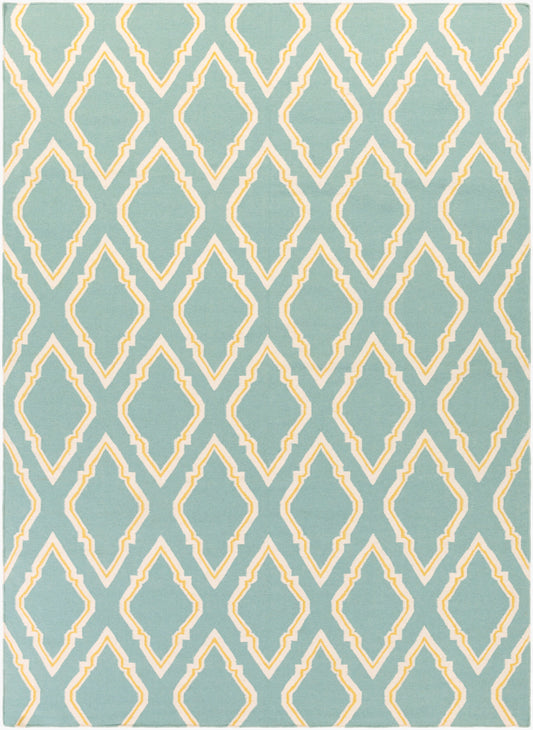 Alfombra de lana hecha a mano Fallon FAL-1097 de 8' x 11'