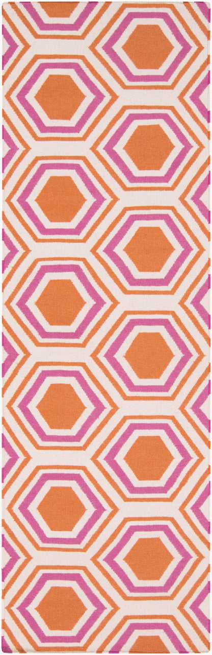 Fallon FAL-1100 8ft Runner Handmade Wool Runner Rug