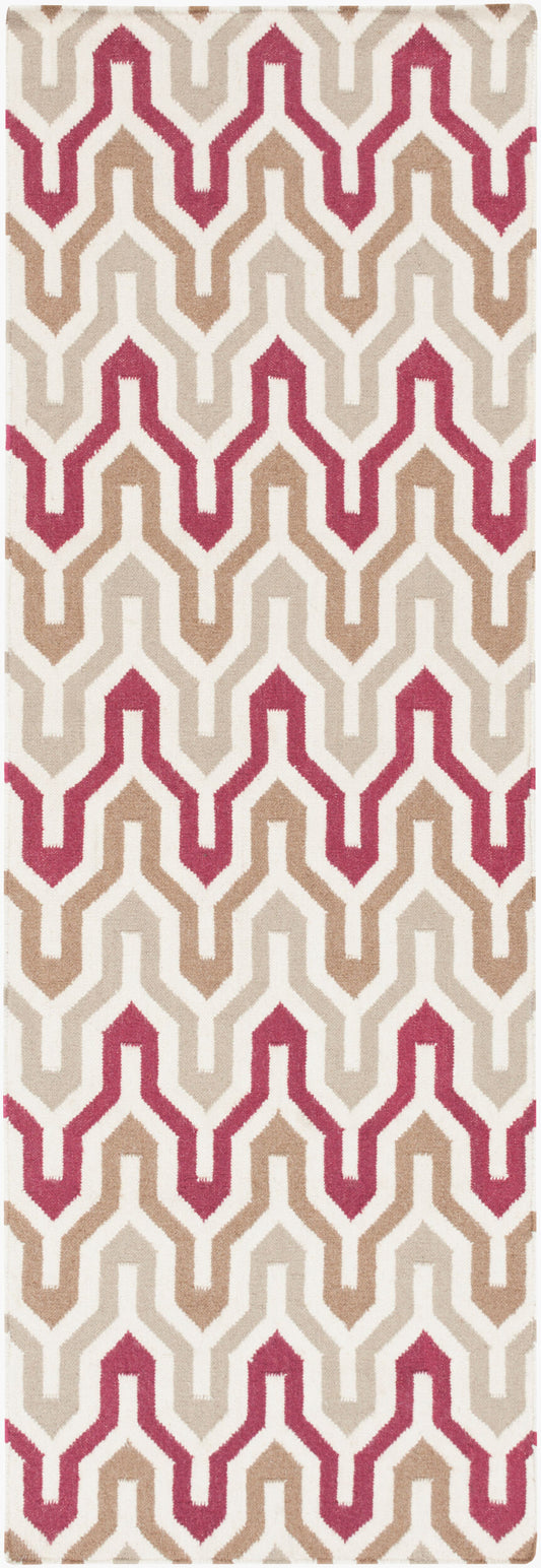 Alfombra de lana hecha a mano Fallon FAL-1104 de 2,4 m