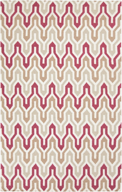 Alfombra decorativa de lana hecha a mano Fallon FAL-1104 de 3' x 5'