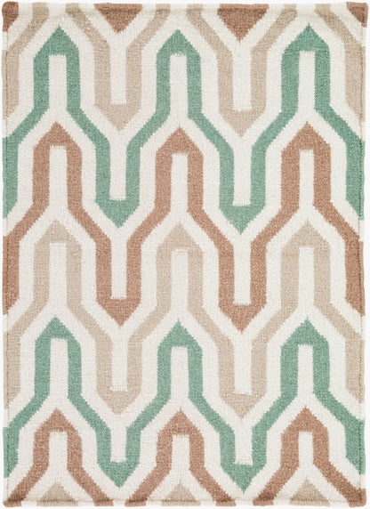 Fallon FAL-1105 2' x 3' Handmade Wool Accent Rug