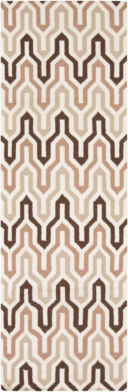 Alfombra de lana hecha a mano Fallon FAL-1106 de 8 pies
