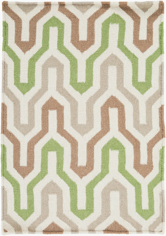 Fallon FAL-1107 2' x 3' Handmade Wool Accent Rug