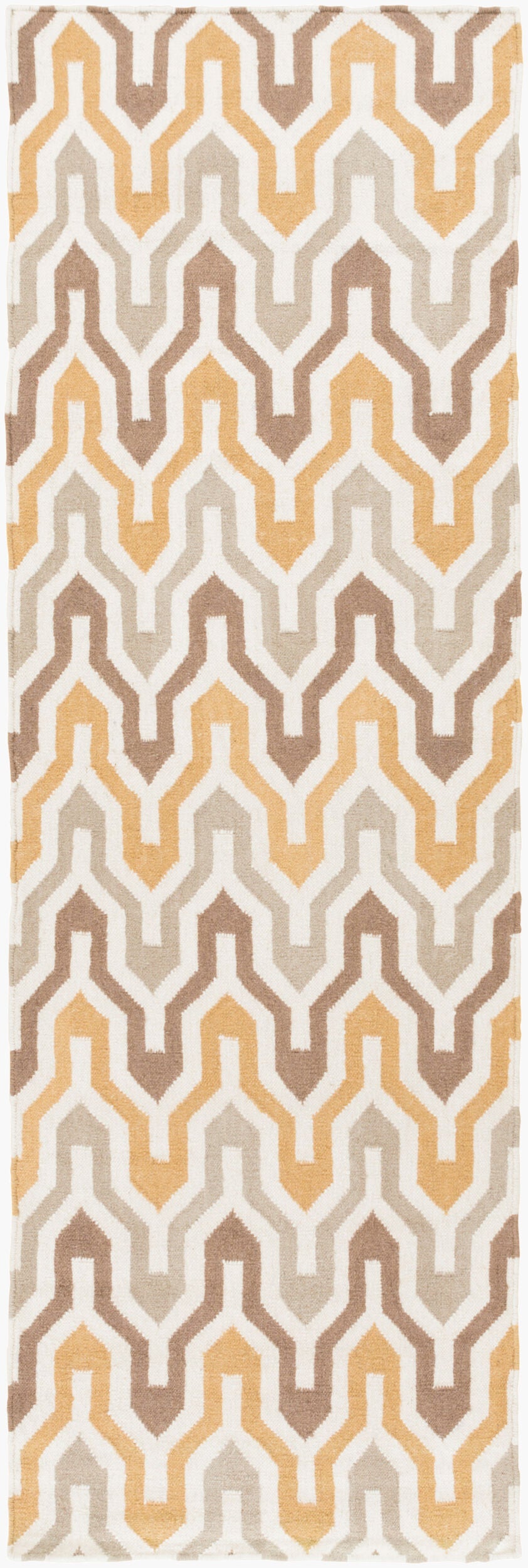 Fallon FAL-1108 8ft Runner Handmade Wool Runner Rug